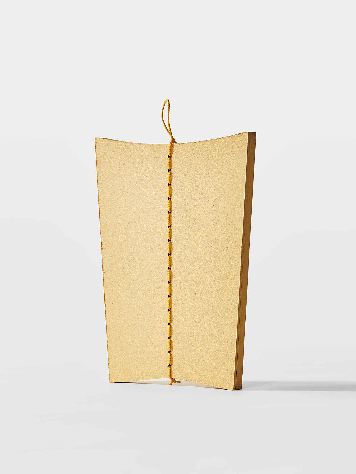 Anthony Guex<br><br>This stool is based on a very efficient idea already used in the designer's chair proposal: vertically sowing together four 8mm dried sponge plates. This fabrication process is very efficient. It does not necessitate the use of any glu, the shapes of the plates are all identical and, being relatively simple, rapidly cut. Once moistened, the plates push each other out, forming a star-like structure. The structure expands quickly as well and the space between the branches allows for an efficient drying. The star’s center, located around the seam, remains very dense, because the cord is preventing the expansion and the water penetration. It confers a great rigidity to the seat’s center, which is an ideal property.